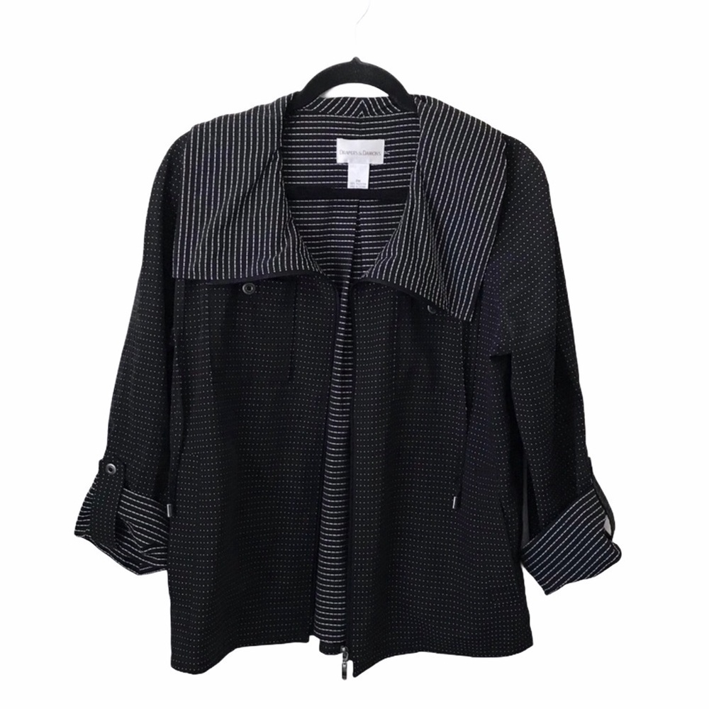 Draper’s & Damon’s Lightweight Polka Dot Jacket